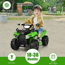 Electric Green ATV for Kids - 6V Battery Powered Quad
