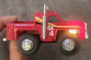 Stomper Rough Riders Red GMC 4x4 Toy Truck with Light Feature, Rare Find!