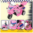 Child's Pink Electric Bicycle - Suitable for Ages 3-6
