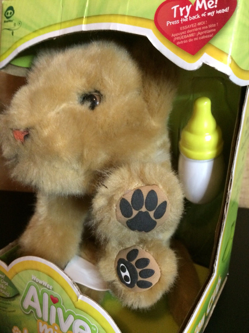 Wowwee Interactive Mini Lion Cub Toy