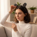 Black Cosplay Headband with Adorable Mechanical Ears