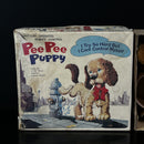 1960s Vintage TN Battery-Powered Remote Control Pee Pee Puppy with Original Packaging