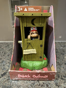 Vibrating Redneck Outhouse with Fart Sounds and Humor