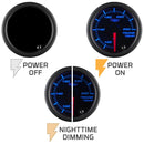 GlowShift 7-Color Transmission Temperature Gauge Kit - 2-1/16" (52mm)