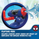 Spider-Man 6V Kids Ride-On Car with LED Lights and Water Cannon