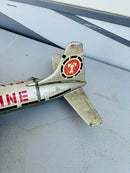 Vintage Marx Flying Tiger Lines Battery Operated Airplane Toy As-Is Parts Only