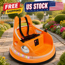 Electric 12V 360° Spin Bumper Car for Kids