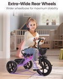 RIDYEE Kids' Tricycle for Ages 1.5 to 5 Years