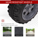 Electric Battery-Powered 4-Wheeler ATV Ride-On Toy for Kids, Red