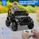 12V Electric Ride-On Truck for Kids with Remote Control and Dual 35W Motors