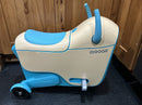 Gyroor GNU Kids Electric Ride-On Car with LED Wheels, 3 Speed Settings, and 14L Storage