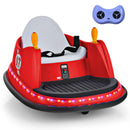 HONEY JOY TQ10161 12V Remote-Controlled Bumper Car for Toddlers