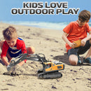 11-Channel Remote-Controlled Excavator Truck with 680-Degree Rotation