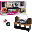 MGA Miniverse Realistic Music Record Player Miniature Collectibles, Multicolored