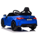 BMW M4 12V Kids Electric Ride-On Car with 2.4G Remote Control and 3 Speed LED Lights