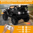 12V Electric Ride-On Jeep Truck for Kids with Remote Control and 3 Speed Settings