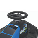 Razor 12V Crazy Cart Shift Drifting Go Kart - Blue/Black