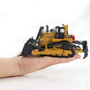Fisca 1/50 Scale Diecast Metal Bulldozer Construction Vehicle Toy