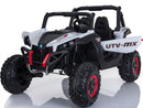 Electric 4X4 Ride-On Buggy for Kids with Remote Control - White