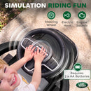 Dual Function Ride-On Push Car, Official Land Rover Discovery, Black