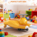 Kids' 2-in-1 Wiggle Ride-On Car with Pedal and Two Speed Options