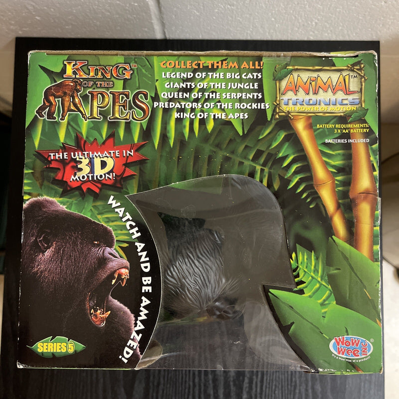 11-Inch Silverback Gorilla King of the Apes Animal Figure Tropic 1999 Vintage