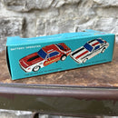 Retro Taiyo Mustang Bump N Go Racer Toy Car from Japan