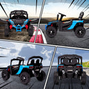 Blue 12V Kids Electric Ride-On Truck with Remote Control - Safe and Fun Adventure Vehicle