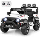 12V Electric Ride-On Truck for Kids with Dual Motors, Spring Suspension, and Remote Control