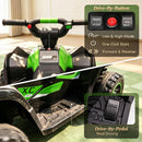 12V Electric 4-Wheel ATV for Kids with Dual Motors - 3.7 MPH