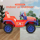 Bluey 12V Electric Ride-On Car with Functional Headlights for Kids 3 and Up
