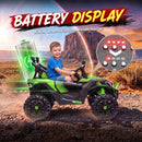 Green 24V Electric Truck Car for Two Kids with Remote Control