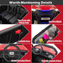 12V Dual-Seat Electric UTV for Kids with Suspension, Lights, and Music