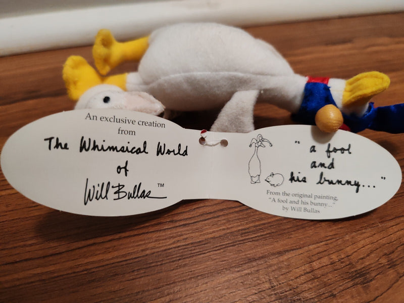 Deluxe Christmas Animal Set Featuring A Fool and His Bunny, Goose, and Rabbit Figures