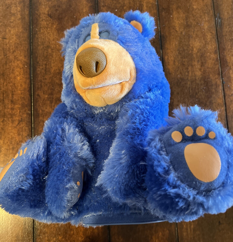 Sleep Talking Boomer Deluxe Animated Bear with Moving Eyes and Head