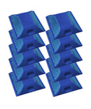 Road Reflectors Pack of 10 | 4 by 4 inch Street Pavement & Asphalt Stud Marke...