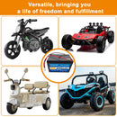 24V 8Ah Lithium Battery for Children's Ride-On Vehicles with 2A Charger and 25A BMS Compatibility