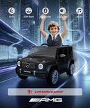 Mercedes-Benz AMG G63 12V Ride-On Car with Remote Control - Black