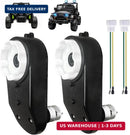 2Pack WW-4 12V RS390 16000RPM Motor Gearbox for Power Wheels Motor Enhancement