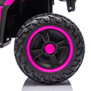 24V 80W Children’s Off-Road ATV with Non-Slip Tires, LED Illumination, Bluetooth Connectivity, and Storage Compartment