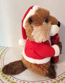 Avon Zack Christmas Animated Singing Beaver Plush Toy - 2012 Edition