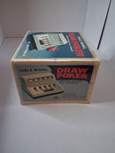 WACO 1971 Draw Poker Table Model Battery Operated Casino Game