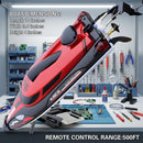 XDJXWJN DZH808 14-Inch Remote Control Boat 2.4GHz Speedster for All Ages