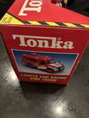 Classic Tonka Lights & Sound Fire Truck Rescue Vehicle