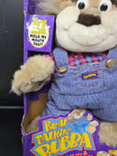 1997 Tyco Real Talkin' Bubba Bear Plush Talking Stuffed Animal