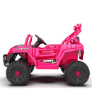 12V 2WD Kids UTV Ride-On Car with Parental Control, 3 Speeds, and LED Music