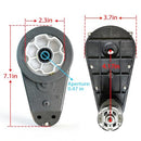 12V RS550 High-Speed 40000RPM Gearbox for Power Wheels Upgrade