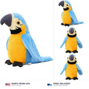 Interactive Talking Macaw Parrot Plush Toy