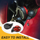 Dual 300DB 12V Waterproof Metal Air Horns - Compact and Powerful