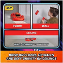 Car Wall Climber, Red USB Micro B Rechargeable Indoor Zero Gravity Sprint RC